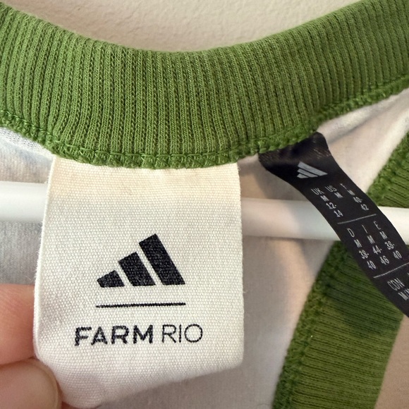 FARM Rio x Adidas Green Racerback Midi Dress - Picture 3 of 5